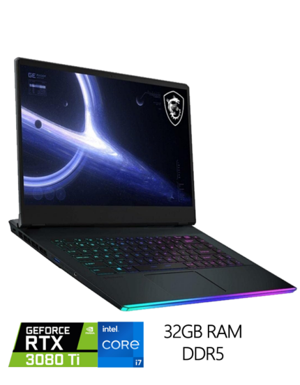 MSI GE66 3080ti i7 12700 32gb ram (Outlet)